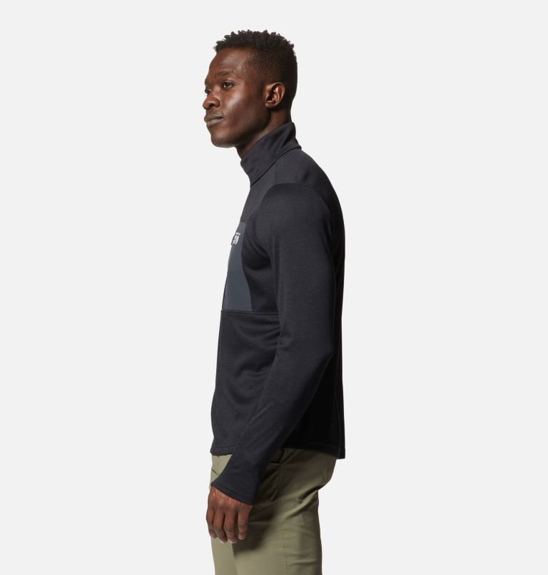 Men's Rogue Pursuit 1/4 Zip, Color: Black, image 3
