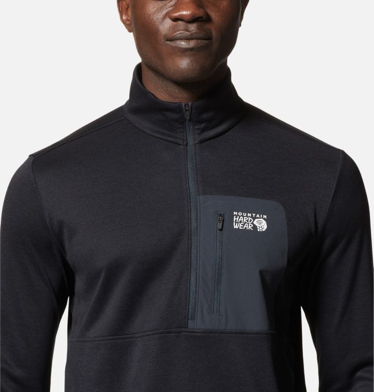 Men's Rogue Pursuit 1/4 Zip, Color: Black, image 4