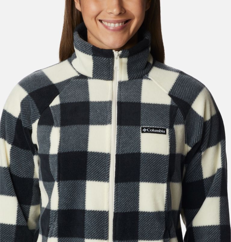 Columbia benton springs fleece jacket clearance plaid