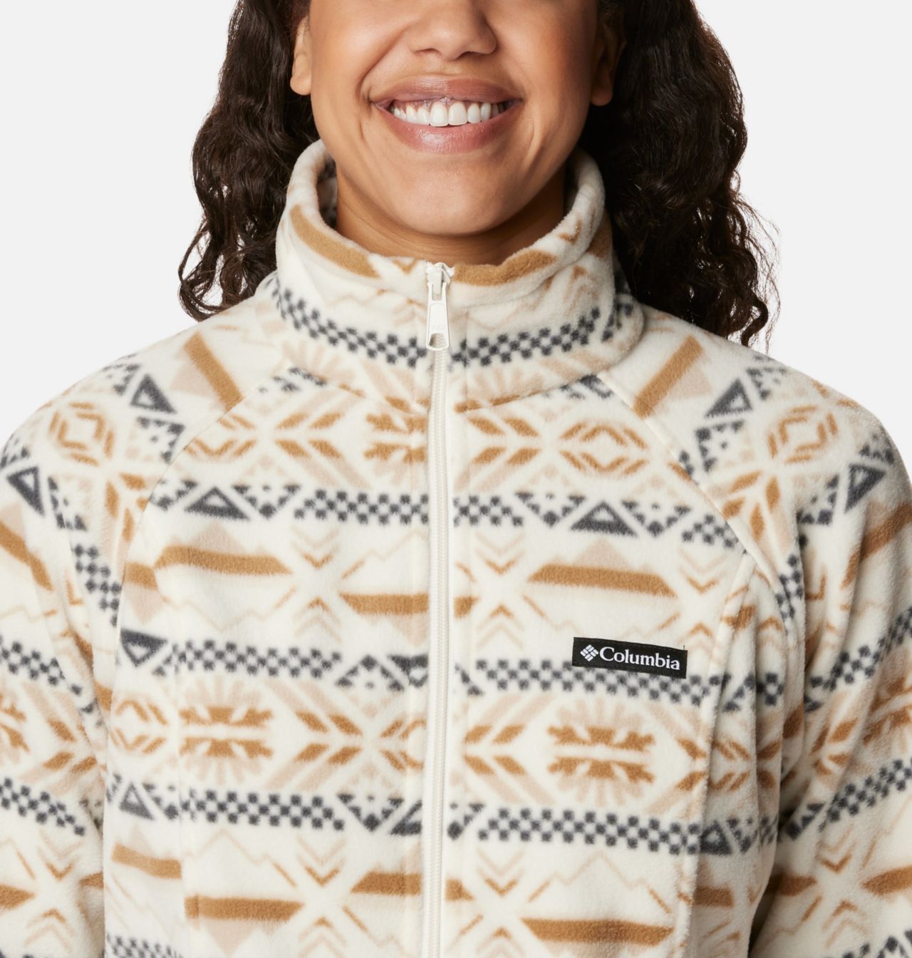 Women's Benton Springs™ Printed Full Zip Fleece Jacket 4