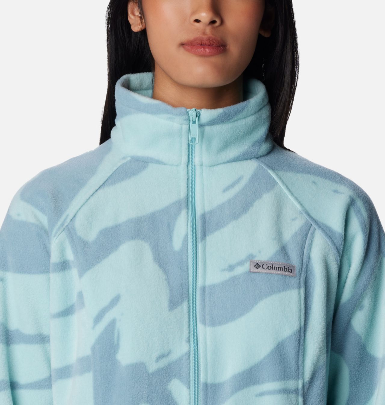 Women's Benton Springs™ Printed Full Zip Fleece Jacket 4