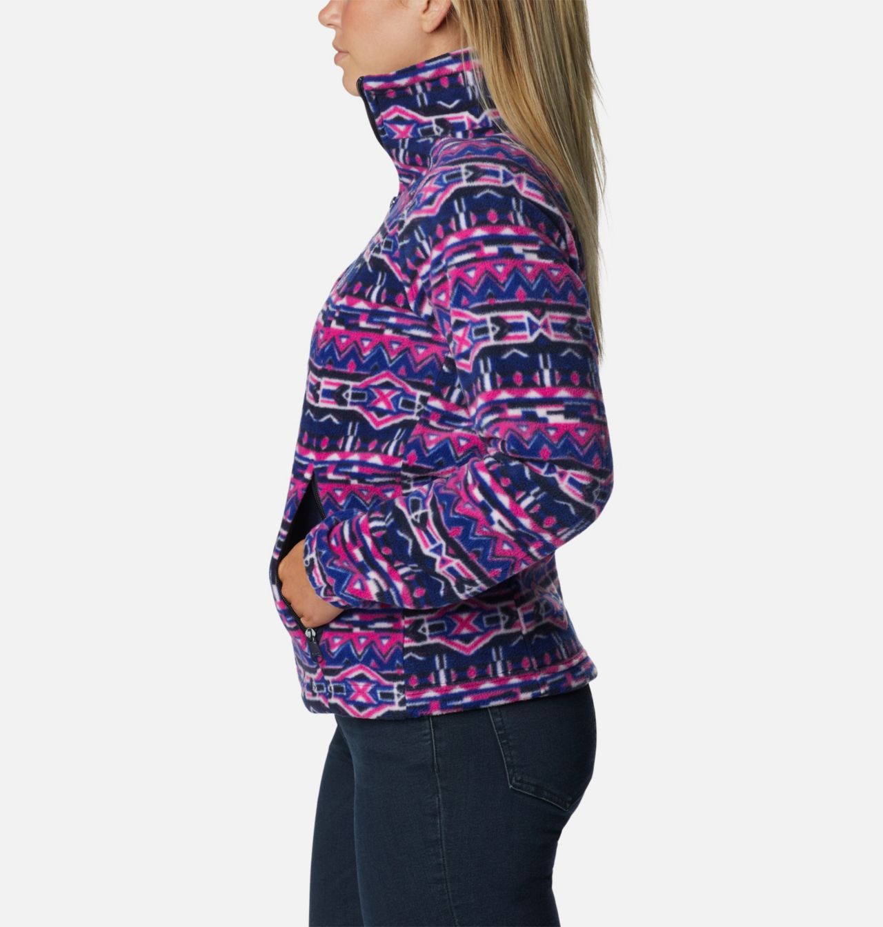 Women's Benton Springs™ Printed Full Zip Fleece Jacket 3