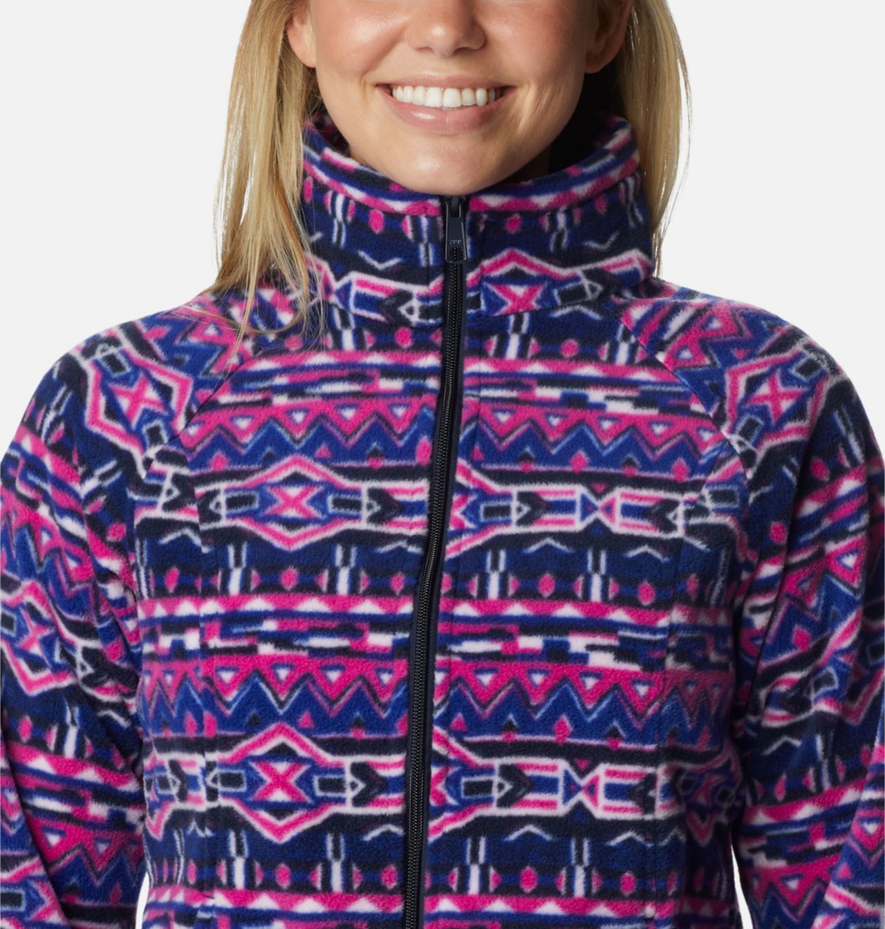 Women's Benton Springs™ Printed Full Zip Fleece Jacket 4