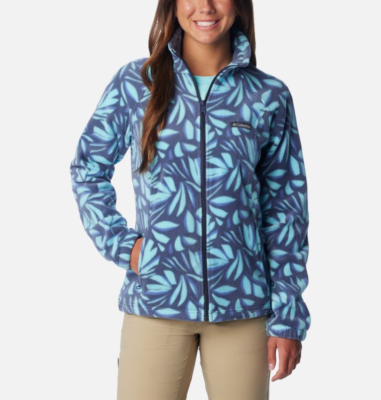 Benton Springs Printed Full Zip | 465 | XXL, Color: Nocturnal Areca, image 1