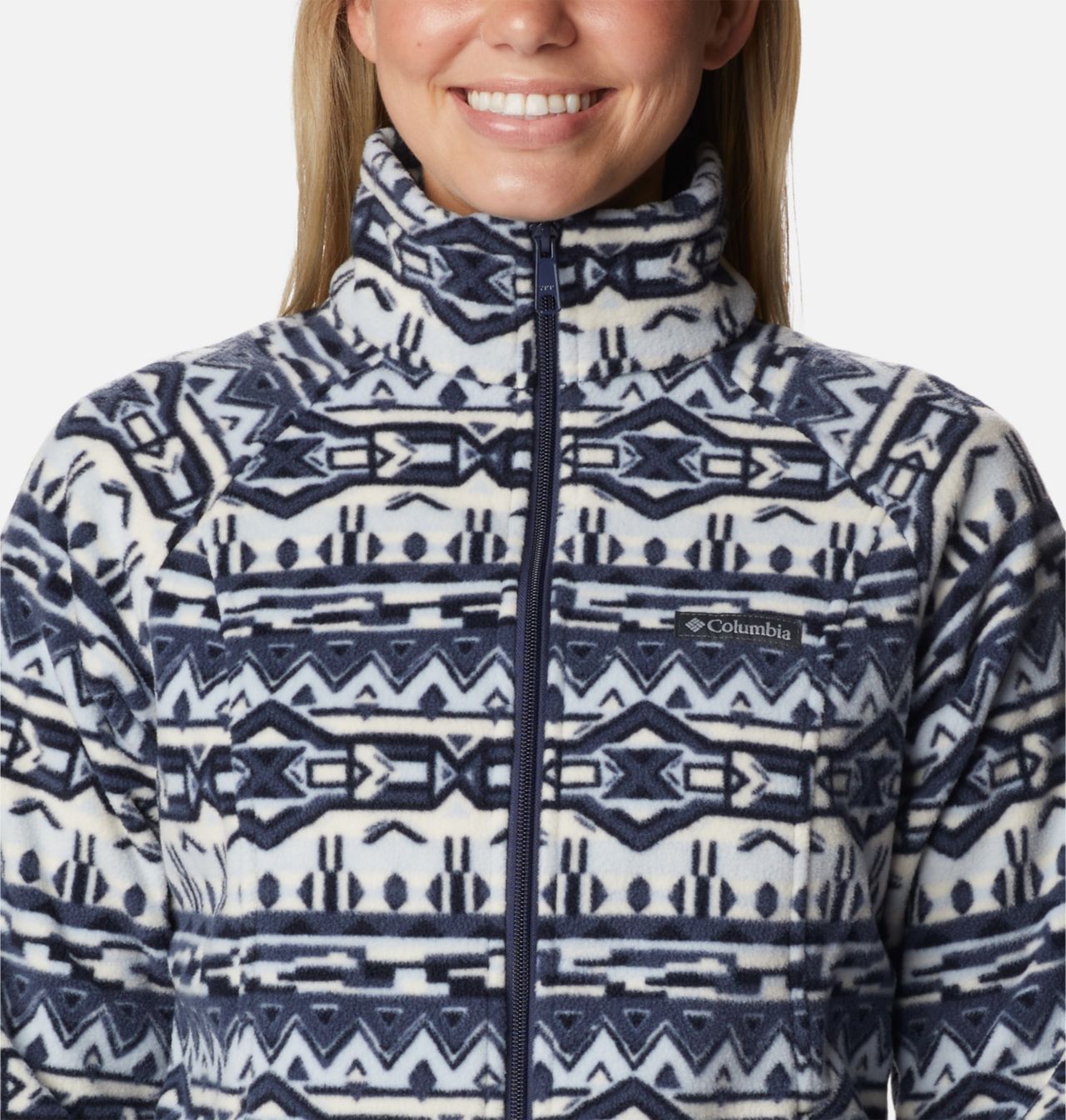 Women's Benton Springs™ Printed Full Zip Fleece Jacket 4