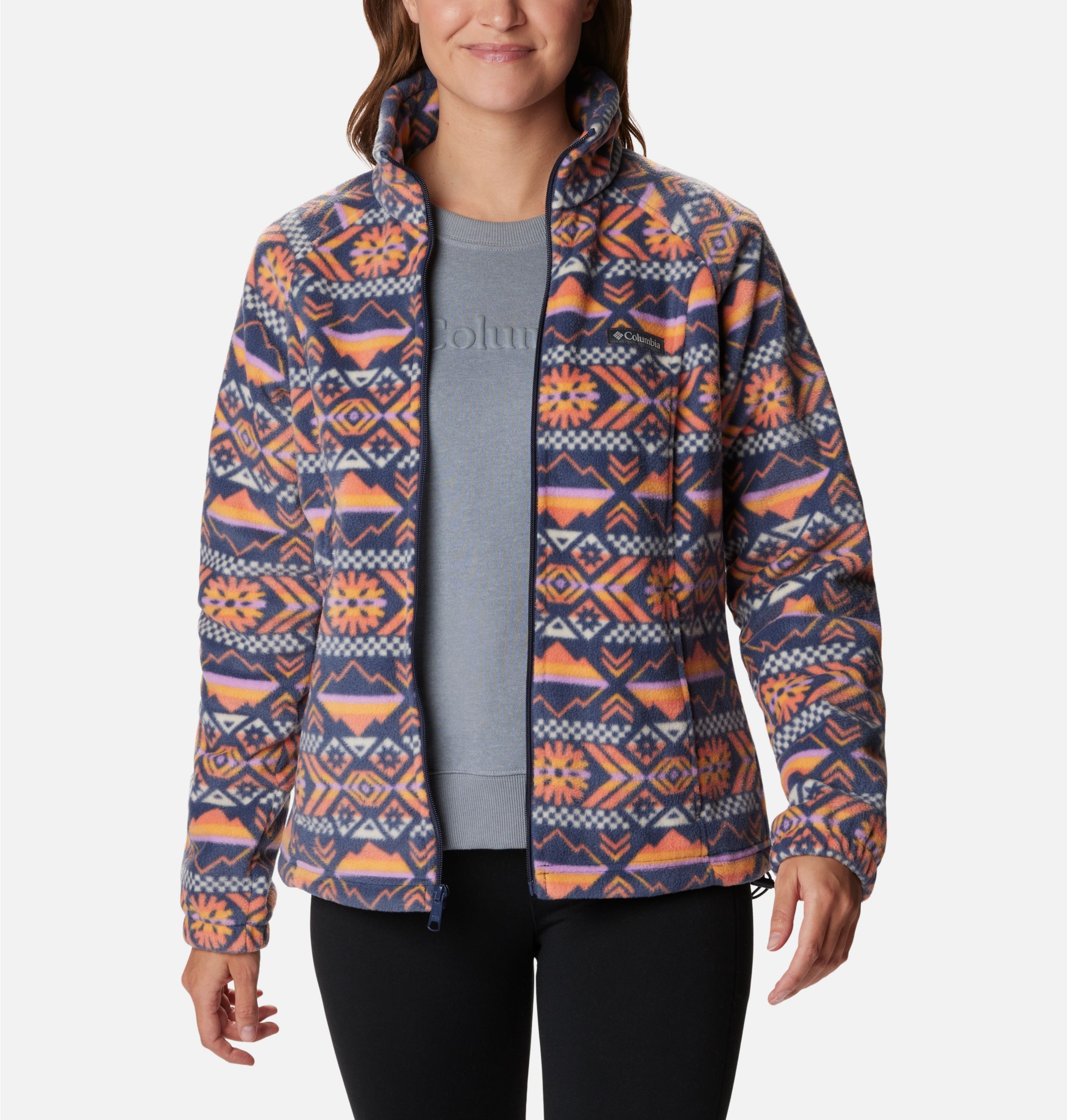 Women's Benton Springs™ Printed Full Zip Fleece Jacket