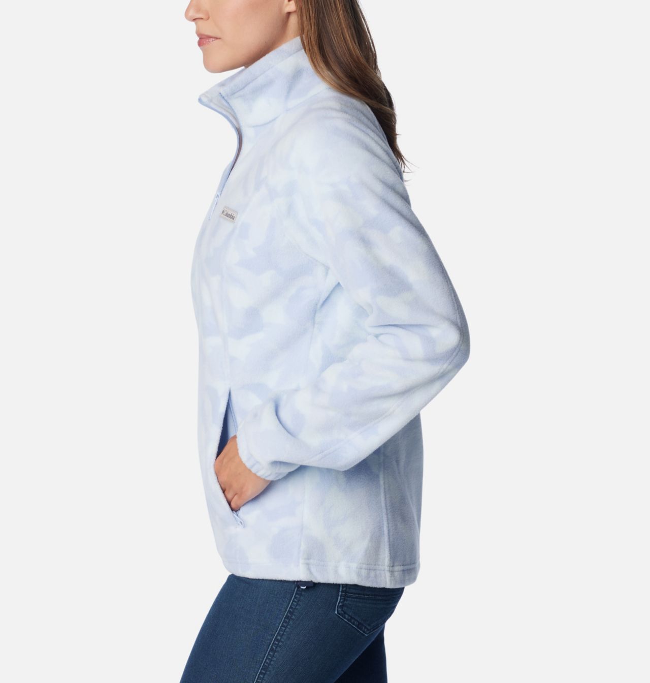 Women's Benton Springs™ Printed Full Zip Fleece Jacket 3