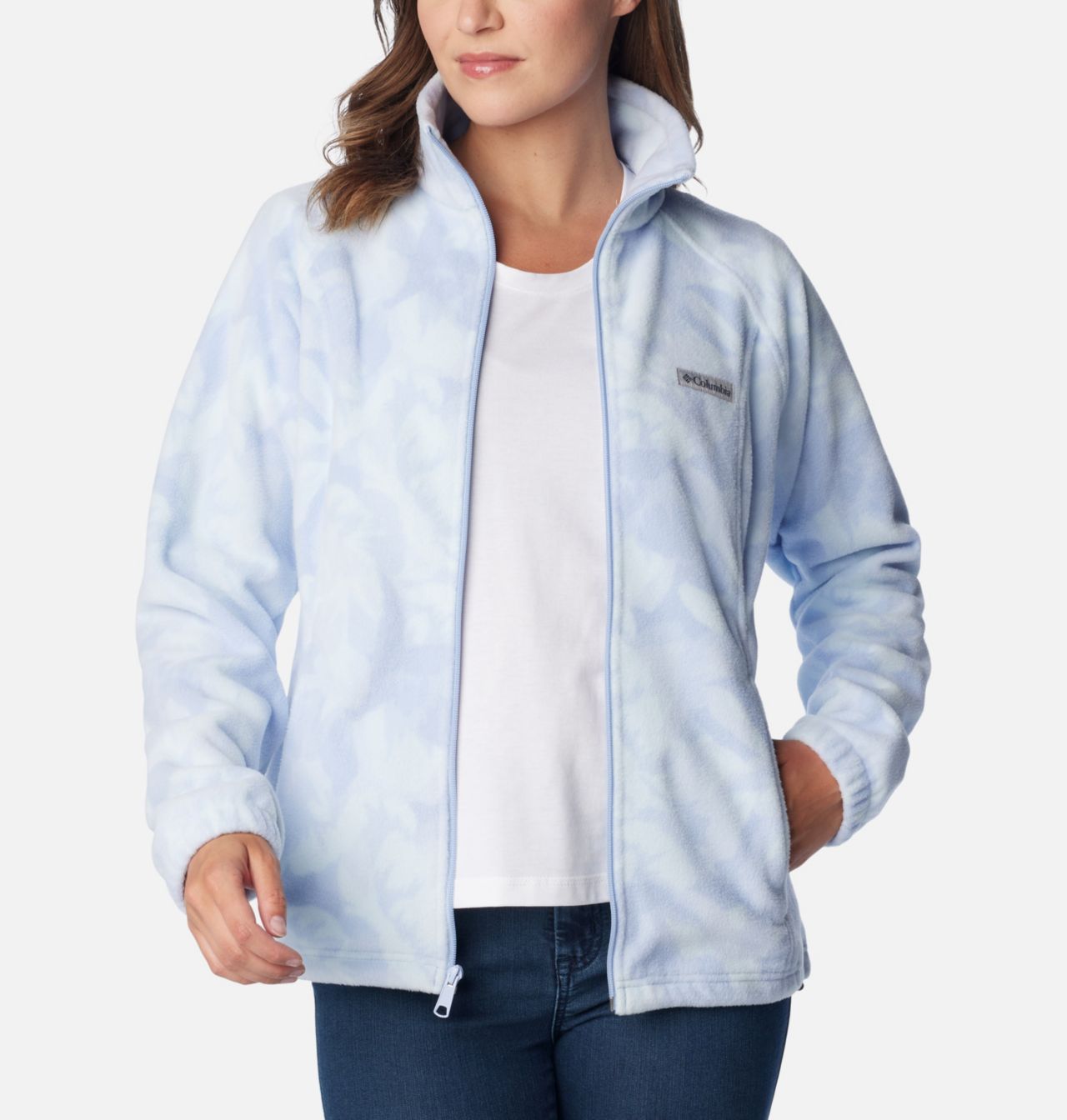 Women's Benton Springs™ Printed Full Zip Fleece Jacket 7