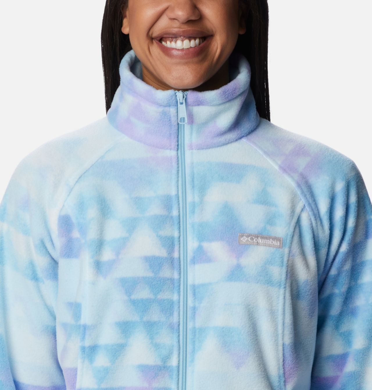 Women's Benton Springs™ Printed Full Zip Fleece Jacket 4