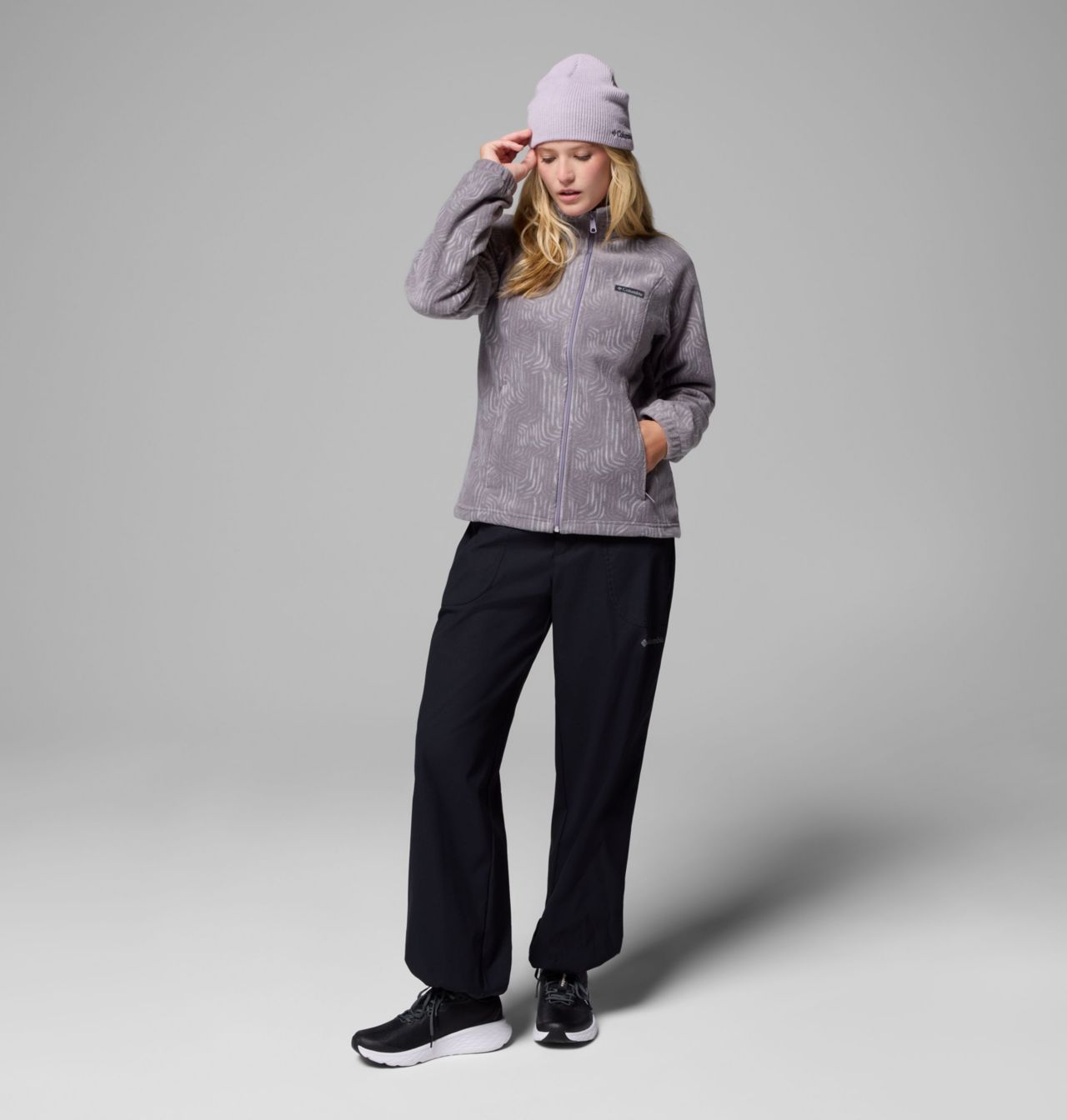 Women's Benton Springs™ Printed Full Zip Fleece Jacket 2