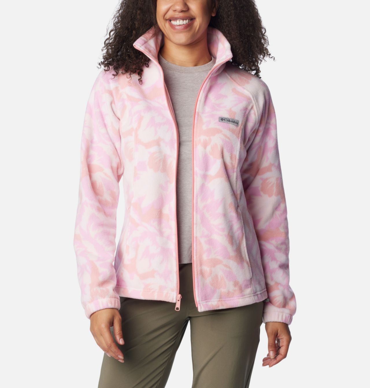 Women's Benton Springs™ Printed Full Zip Fleece Jacket 7