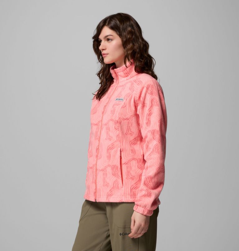 Benton Springs Printed Full Zip, Color: Alpenglow Flowfalls, image 4