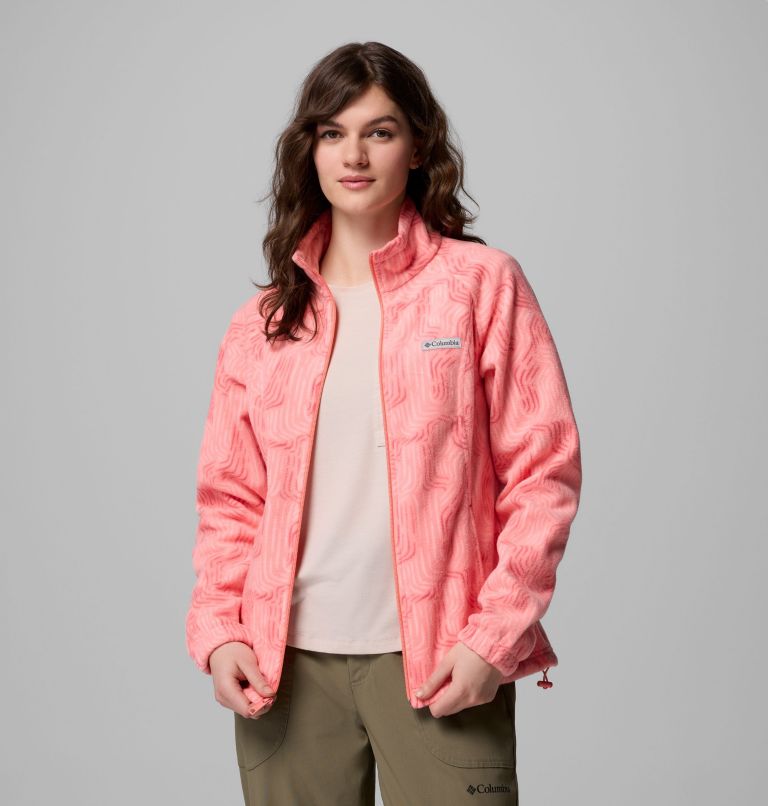 Benton Springs Printed Full Zip, Color: Alpenglow Flowfalls, image 5