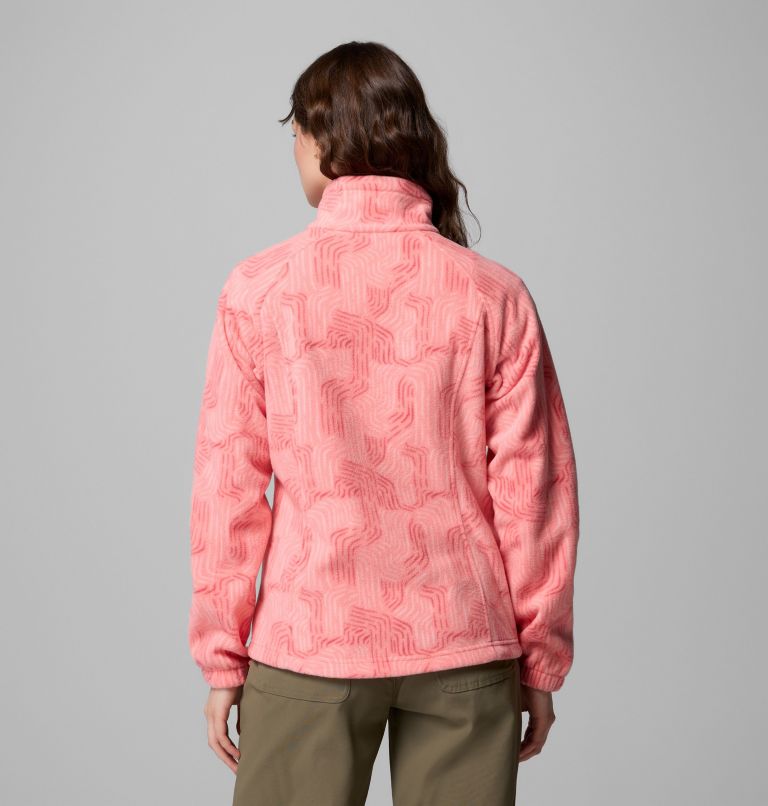 Benton Springs Printed Full Zip, Color: Alpenglow Flowfalls, image 3