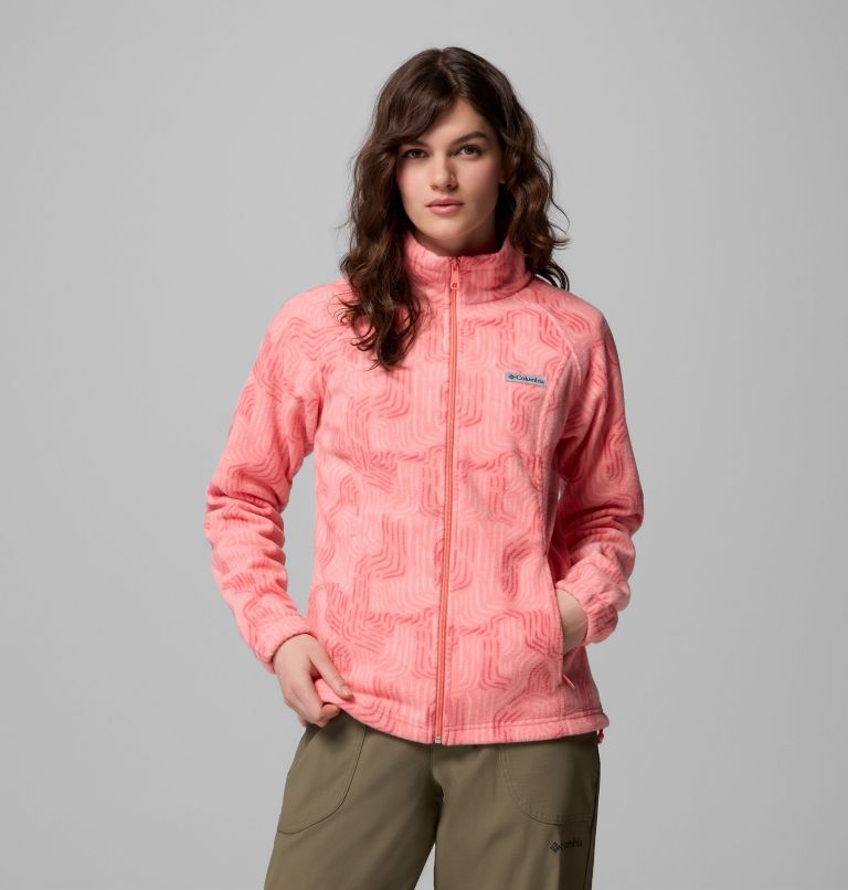 Benton Springs Printed Full Zip, Color: Alpenglow Flowfalls, image 1