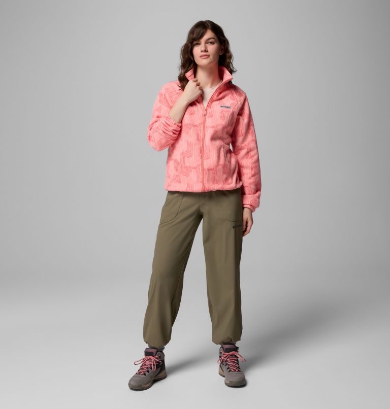 Benton Springs Printed Full Zip, Color: Alpenglow Flowfalls, image 2