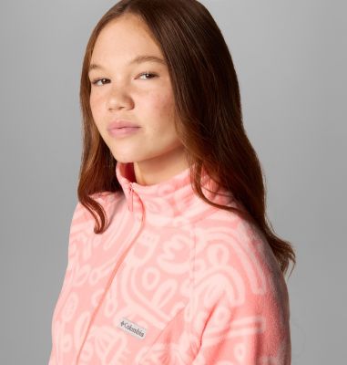 Women's Benton Springs Printed Full Zip Fleece Jacket, Color: Alpenglow Marker Made Tonal, image 32