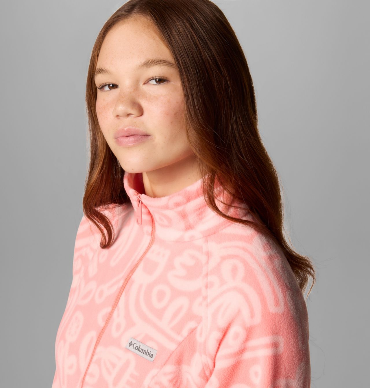 Women's Benton Springs™ Printed Full Zip Fleece Jacket 4