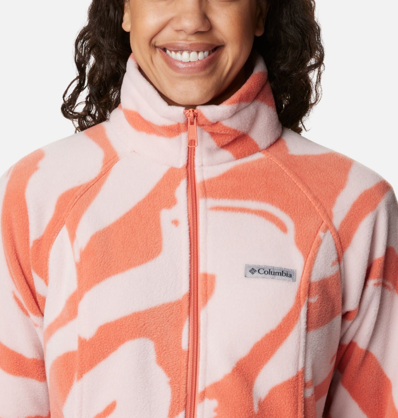 Women's Benton Springs™ Printed Full Zip Fleece Jacket 4