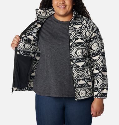 Veste Polaire Femme Grande Taille Zippée – Sans Capuche – Hiver élégant Et Chaud – Coupe Oversize Décontractée - 8