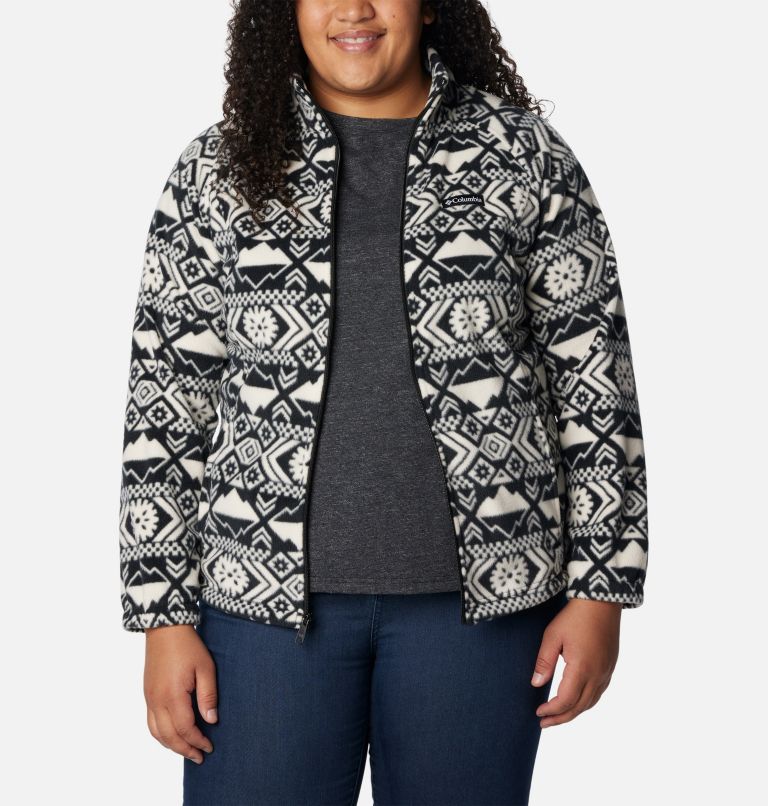 Womens columbia fleece jackets store plus sizes