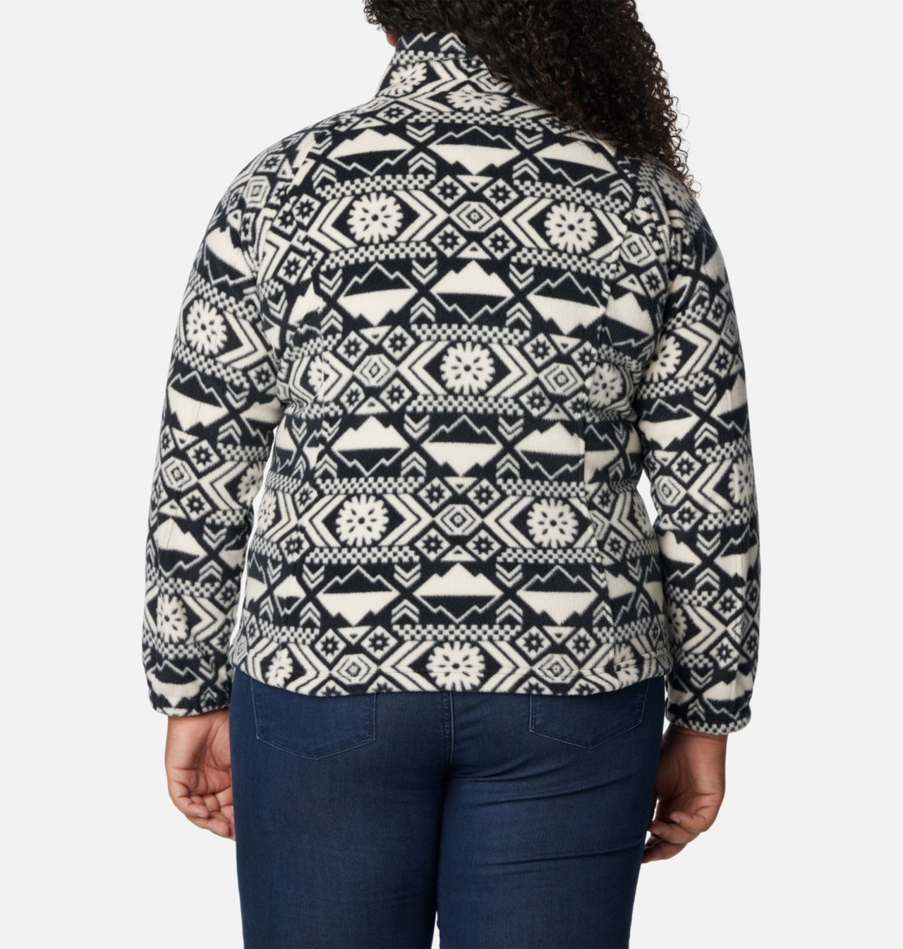 Women's Benton Springs™ Printed Full Zip Fleece Jacket - Plus Size 2