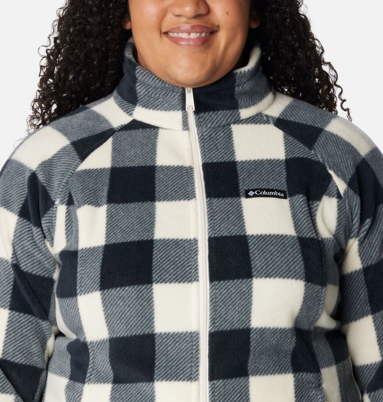 Columbia fleece jacket hot sale plus size