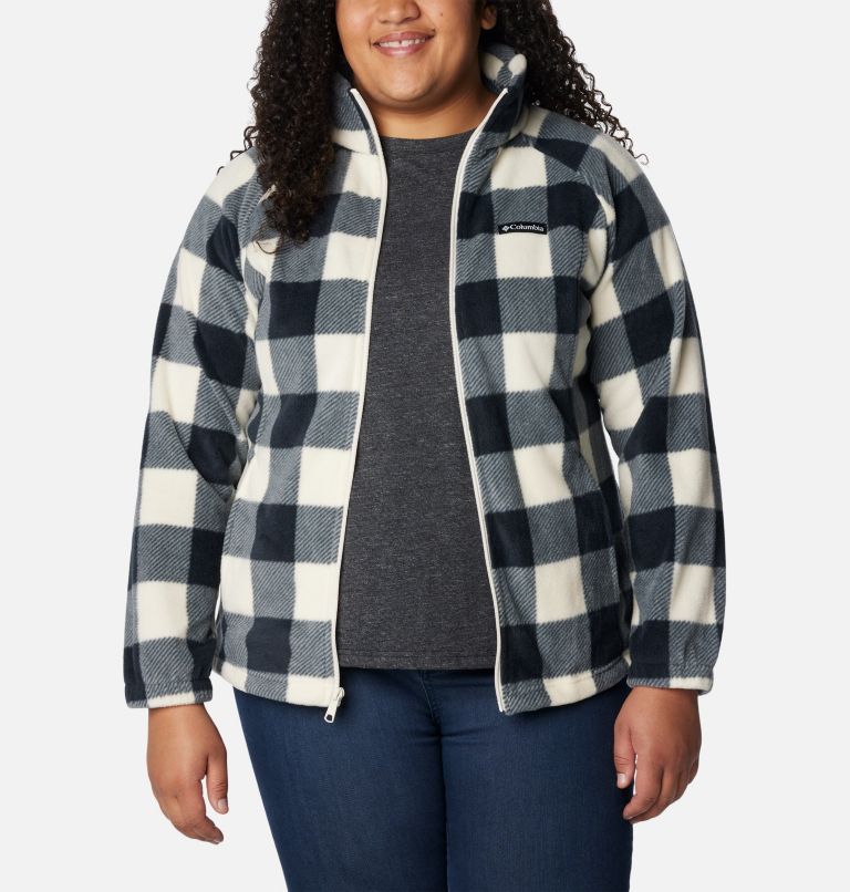 Columbia plus size benton outlet springs hooded fleece jacket