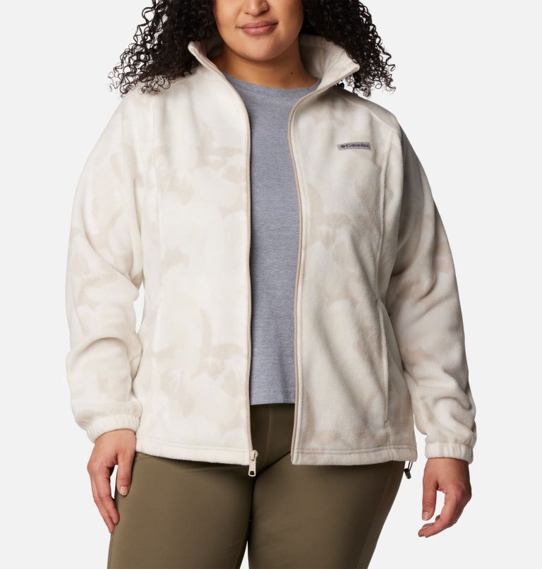 Women's Benton Springs™ Printed Full Zip Fleece Jacket - Plus Size