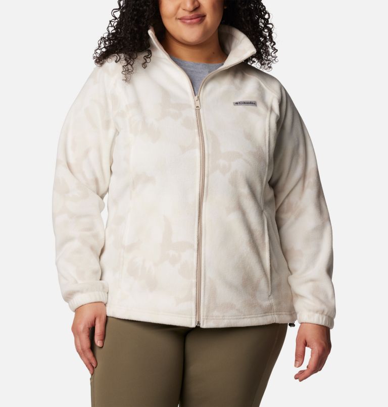 Women's Benton Springs™ Printed Full Zip Fleece Jacket - Plus Size