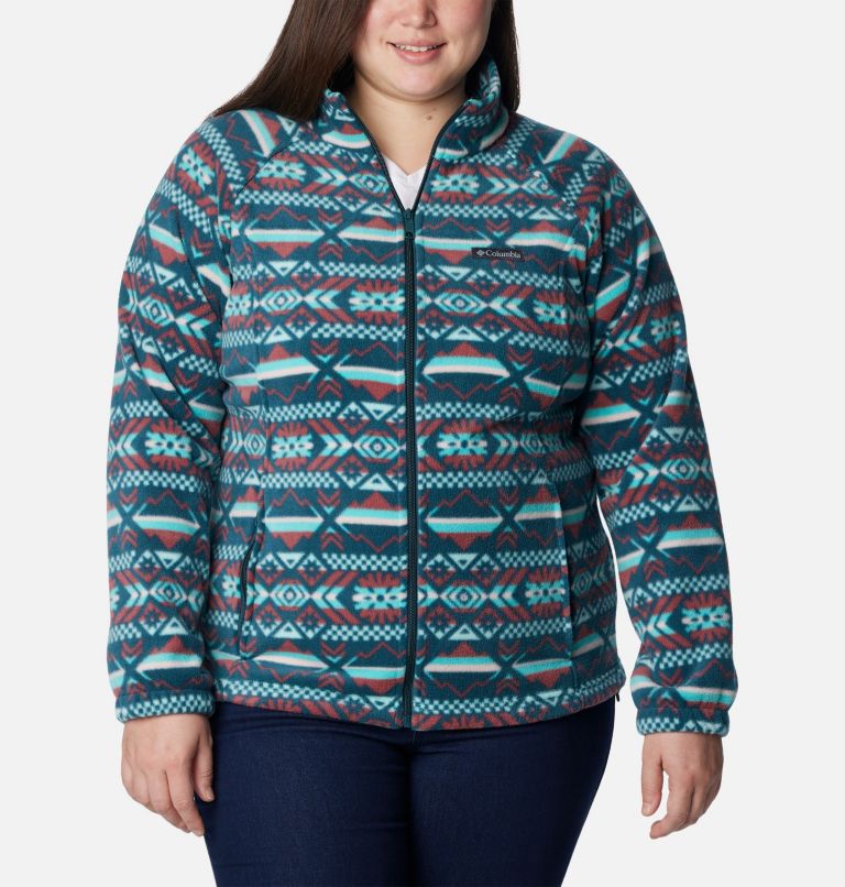 Womens columbia cheap fleece jackets 2x