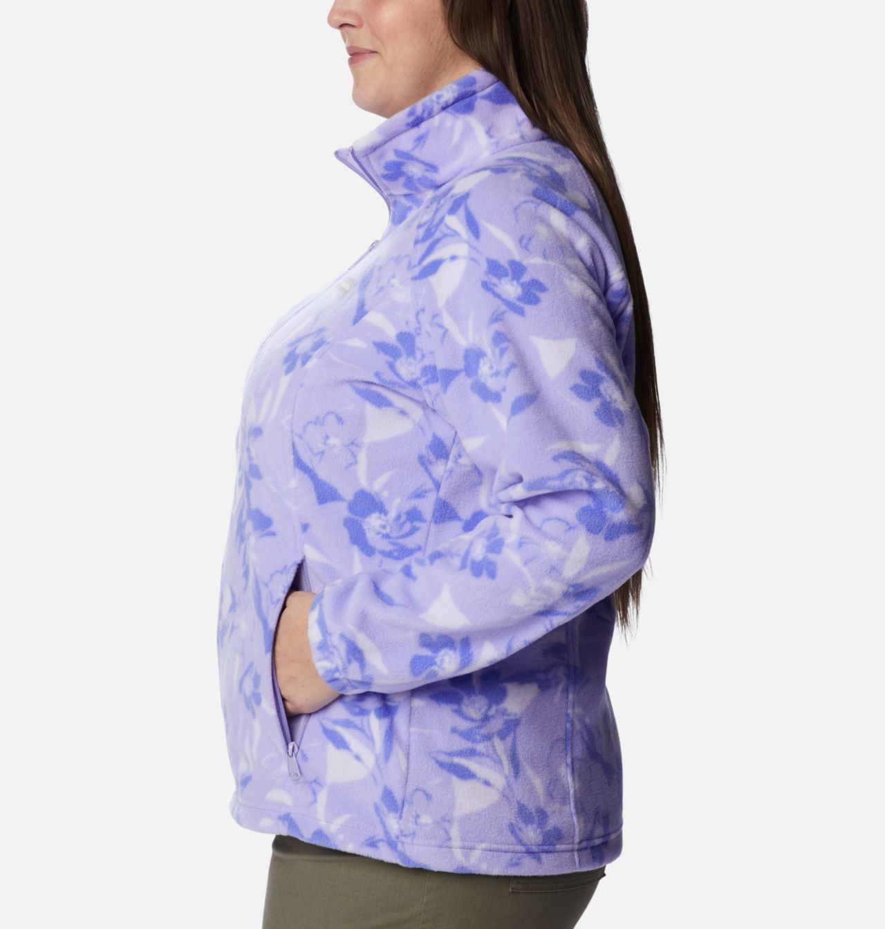 Women's Benton Springs™ Printed Full Zip Fleece Jacket - Plus Size 3