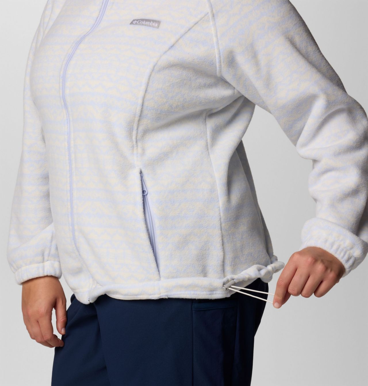 Women's Benton Springs™ Printed Full Zip Fleece Jacket - Plus Size 6