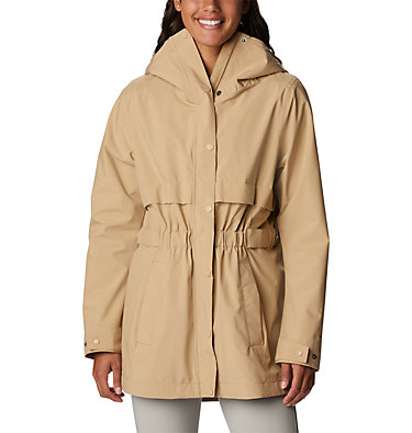 Visita lo Store di ColumbiaColumbia Women's W Valley Elite Stretch Waterproof Rain Hooded Full Zip Jacket Black, x_l 