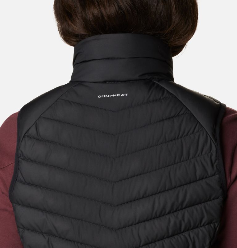 Women's Slope Edge Long Vest, Color: Black, image 7