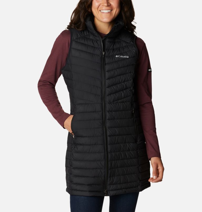 Thumbnail: Women's Slope Edge Long Vest, Color: Black, image 1