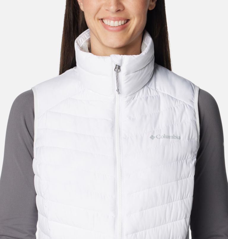 Thumbnail: Women's Slope Edge Long Vest, Color: White, image 4