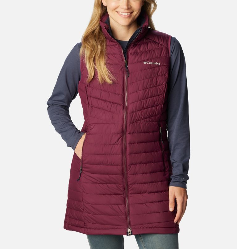 Columbia Sportswear Women's Vest Jacket Hiking Size Small Purple