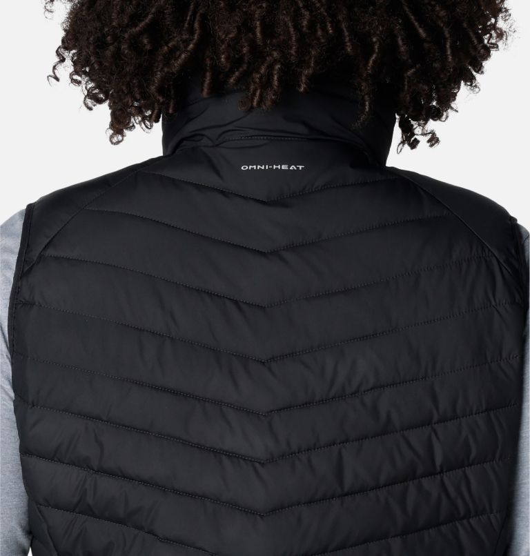 Thumbnail: Women's Slope Edge Long Vest - Plus Size, Color: Black, image 7