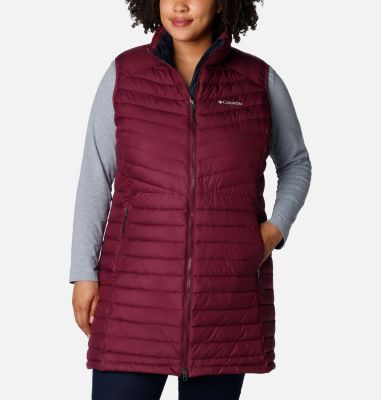 plus size womens winter vests