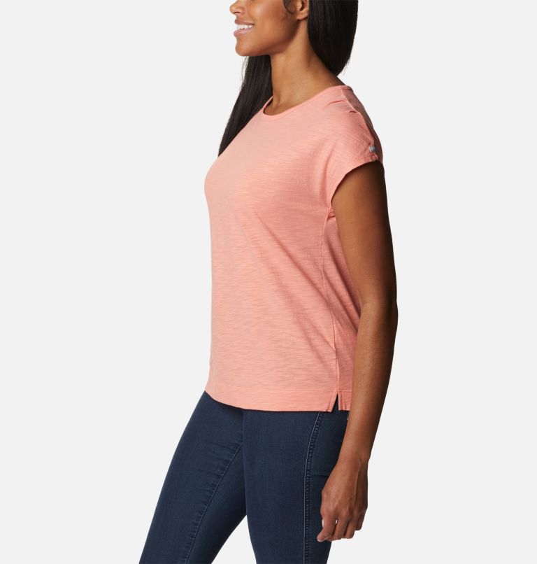 Women's Point Loma T-Shirt, Color: Coral Reef