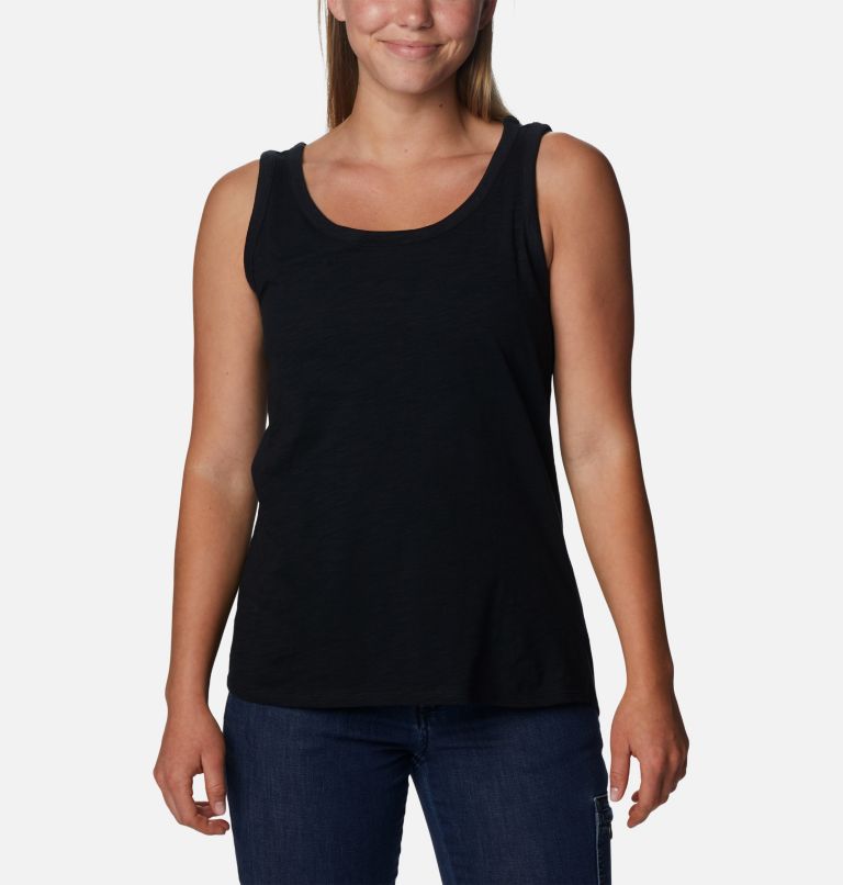 Women's Point Loma Tank, Color: Black, image 1