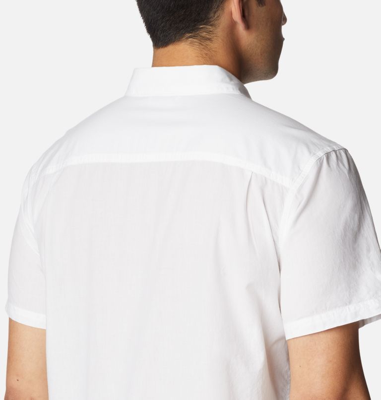 Thumbnail: Brim Peak Short Sleeve Shirt | 100 | XL, Color: White, image 5
