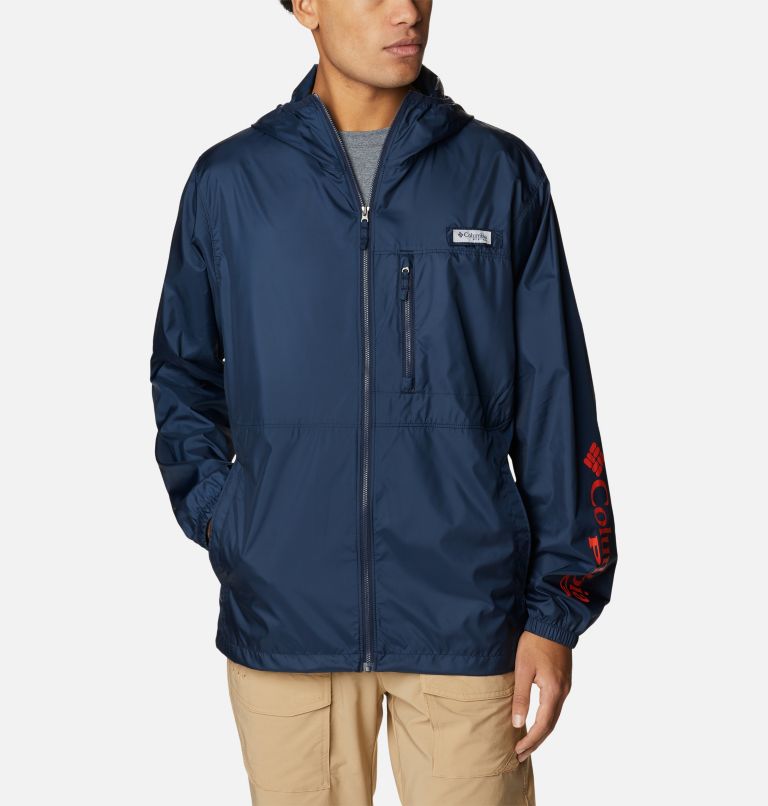 Coupe-vent Three Streams II Homme, Color: Collegiate Navy, image 1