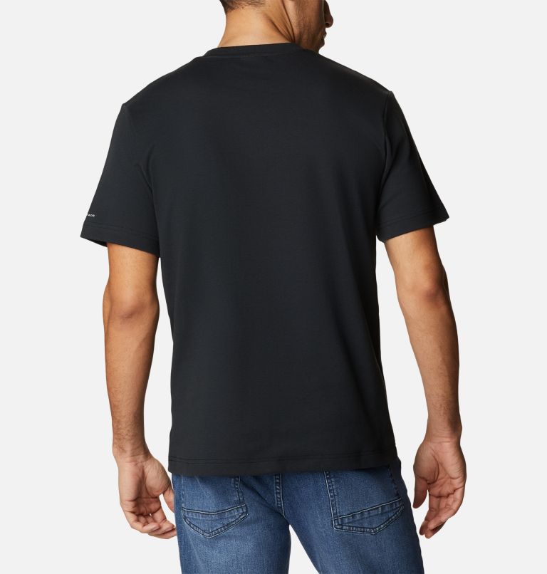Men's Heritage Park Pocket T-Shirt, Color: Black, image 2
