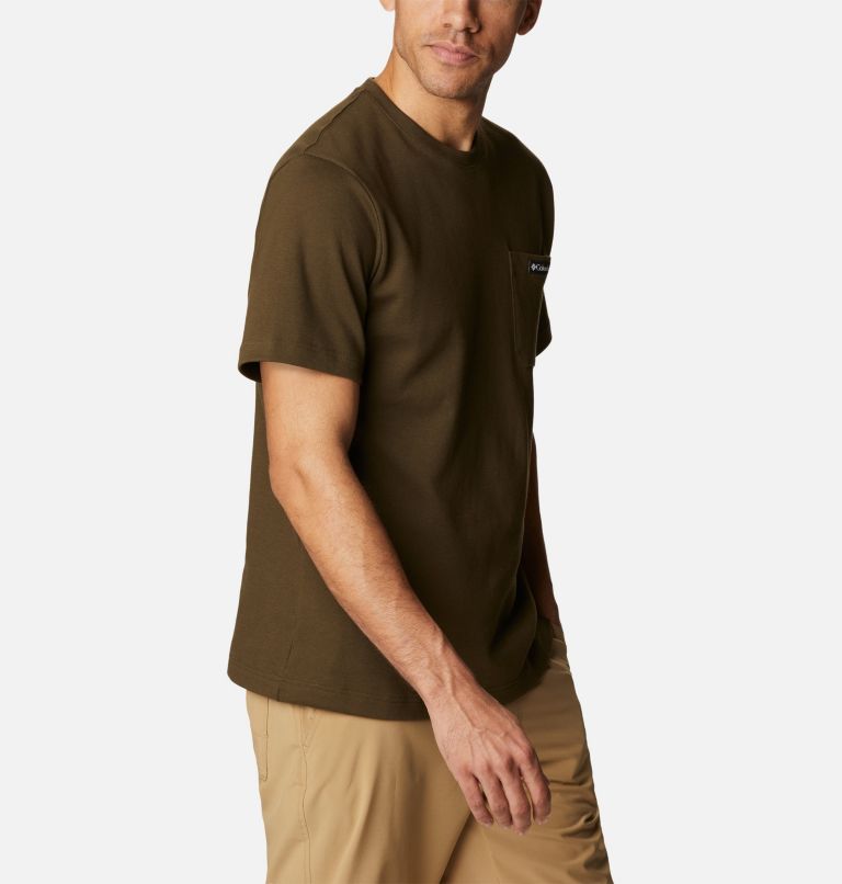 Thumbnail: Men's Heritage Park Pocket T-Shirt, Color: Olive Green, image 5