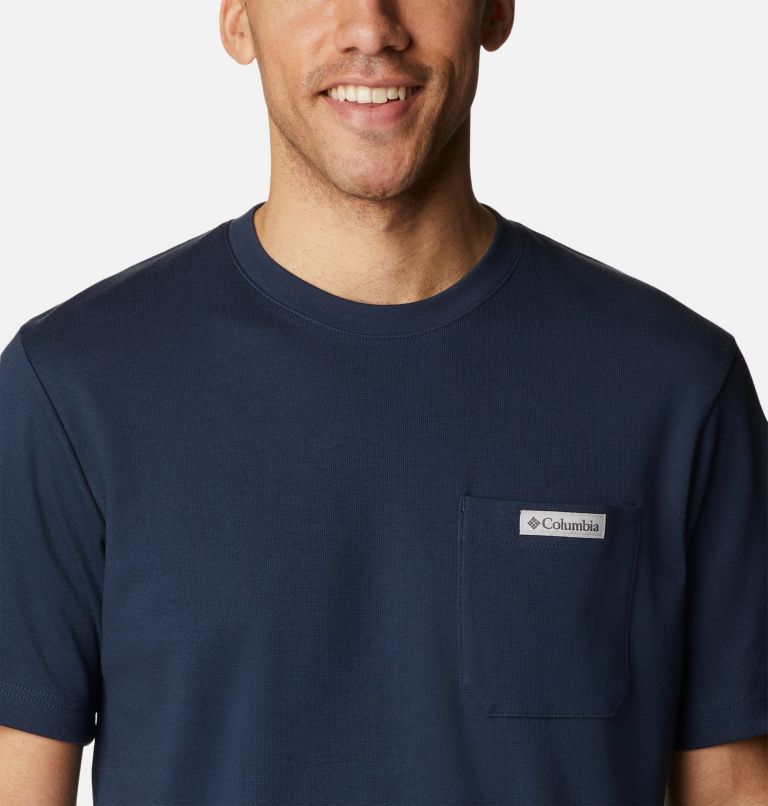 Thumbnail: Men's Heritage Park Pocket T-Shirt, Color: Collegiate Navy, image 4
