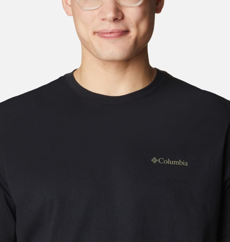 Men's Rockaway River Back Graphic T-Shirt, Color: Black, Hex Natured Graphic, image 4