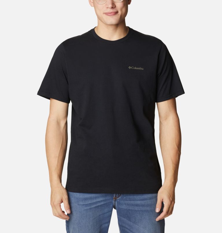 Men's Rockaway River Back Graphic T-Shirt, Color: Black, Hex Natured Graphic, image 1