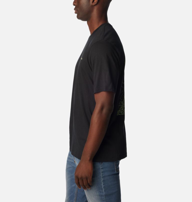 T-shirt imprimé dans le dos Rockaway River Homme, Color: Black, Rocky Road, image 3